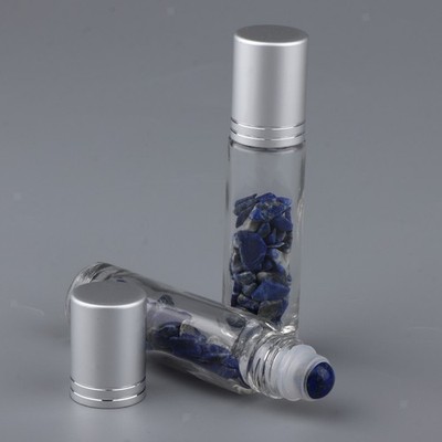 10 ml Kristallglas Roll-on Flasche Natur Kristallstein