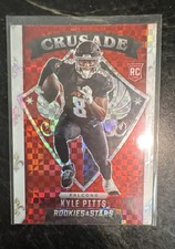 2021 Panini Rookies & Stars - Crusade Kyle Pitts #CR-30 Red Plaid Prizm (RC)