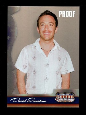 2007 DONRUSS AMERICANA PROOF #79 DAVID FAUSTINO 171/250 MARRIED WITH CHILDREN