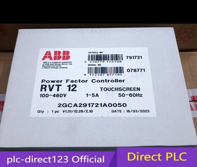 1PC New ABB RVT-12 2GCA291721A0050 POWER FACTOR CONTROLLER Expedited Shipping