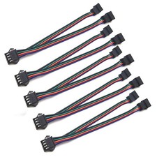 4-Pin JST SM Splitter Cable 15cm 1 to 2 Connector for RGB LED Strip Light