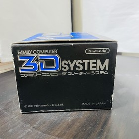 "Unused" Family Computer 3D System Nintendo 1987 Famicom Japanese Console Rare