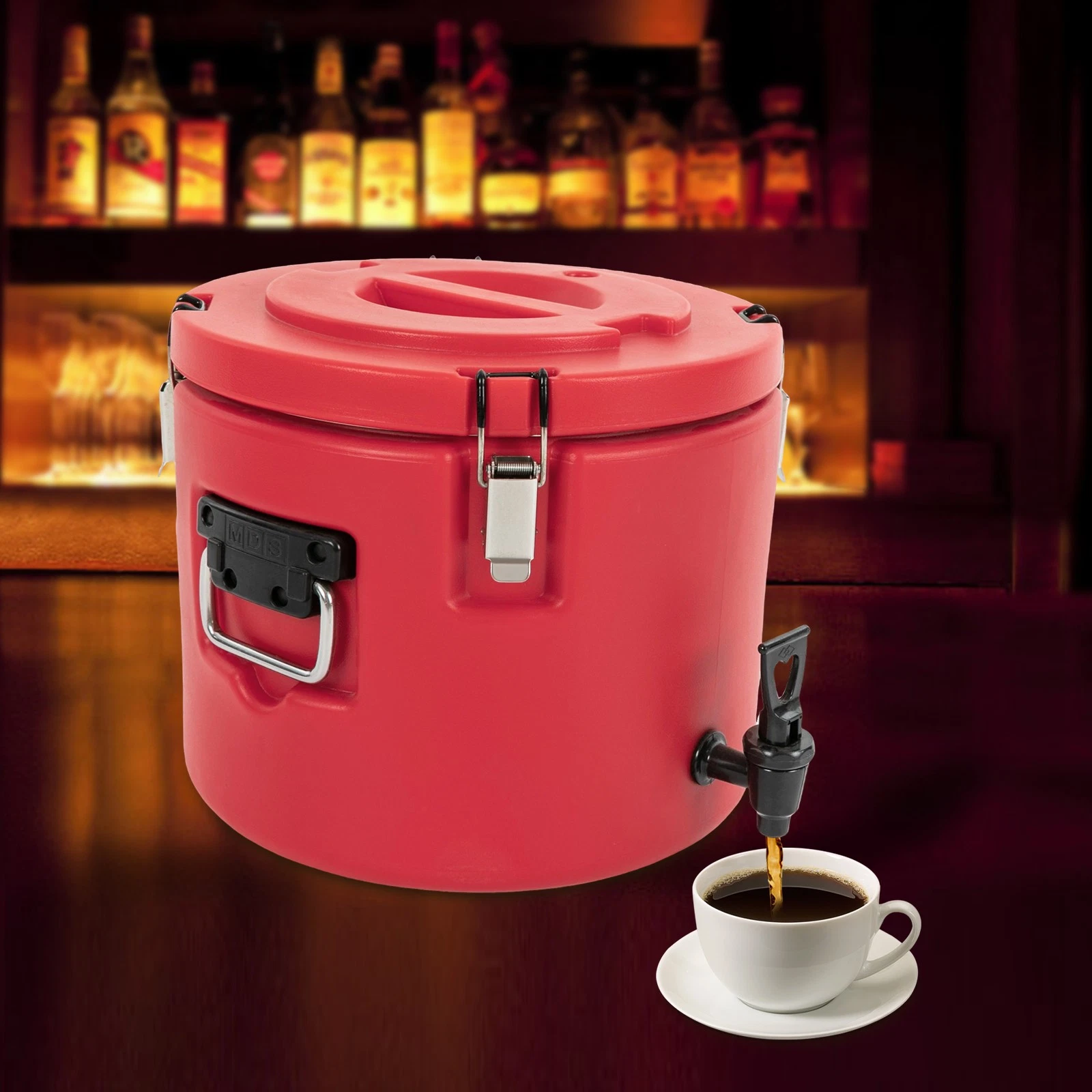Stainless Steel Beverage Dispenser Camping Insulated Portable Sports Cooler