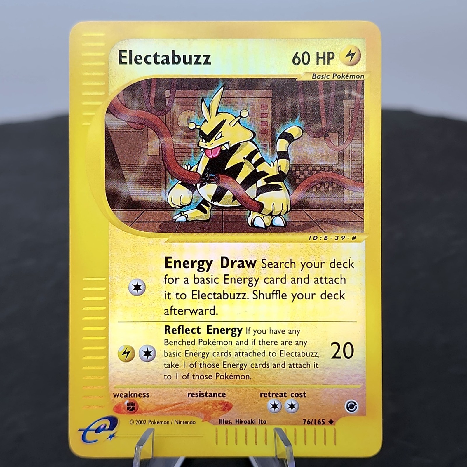 Electabuzz 76/165 Expedition Base Set Reverse Holo Pokemon TCG e-Reader NM/M