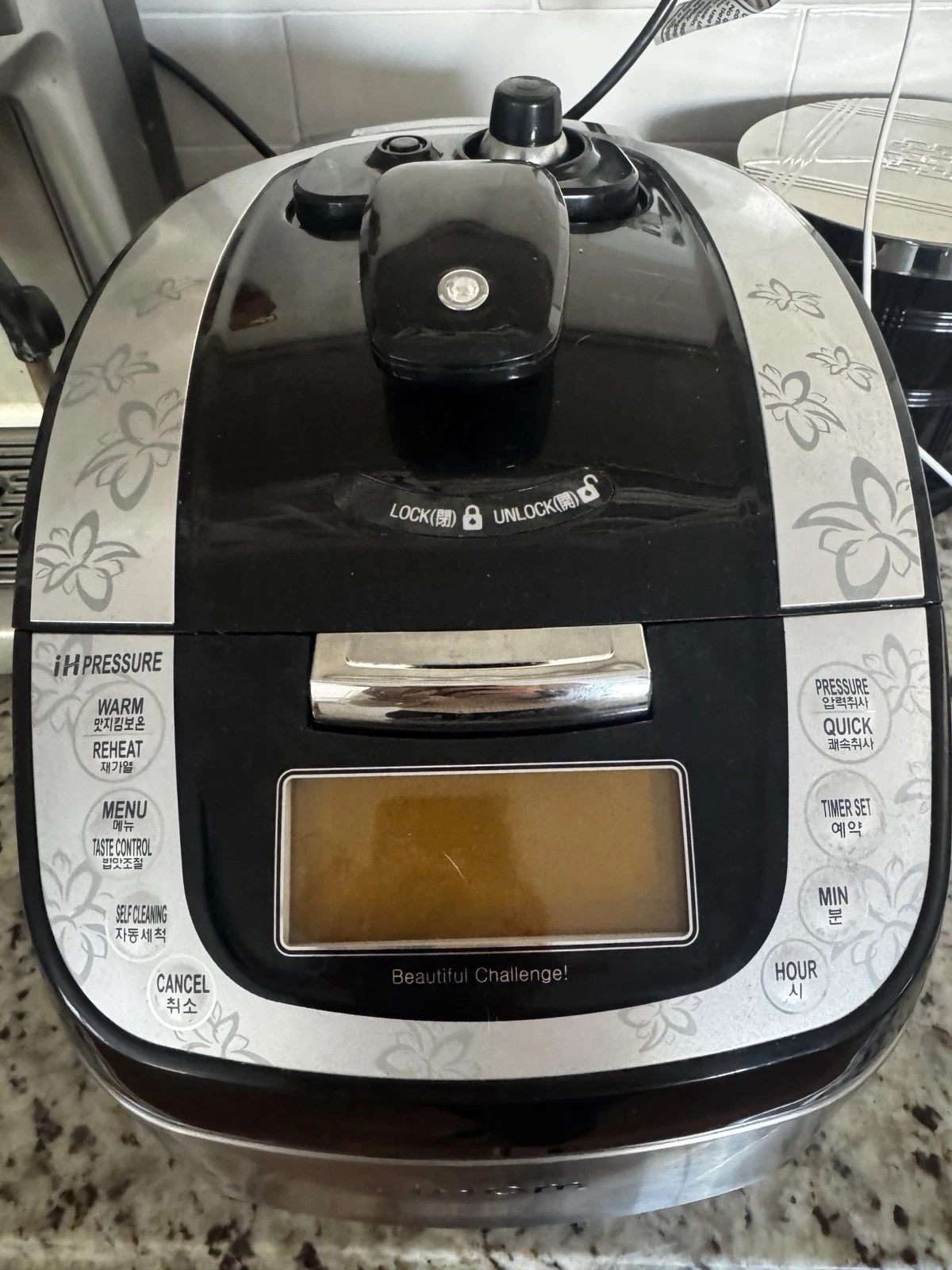 Lihom 7-cup Pressure Rice Cooker LJP-HC073VE Digital Eye