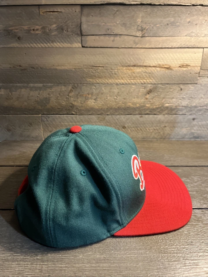 Gorra Mitchell & Ness Milwaukee Bucks Snapback clásica de madera dura Foto 3 de 4