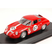 Porsche 356B Abarth Gtl N.67 5Th 1963 Rossfeld Hill Climb H.Muller 1:43 Best Mod
