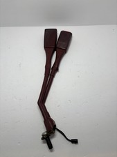 1988-1994 Chevy Gmc Silverado Bench Seat Belt Receiver Buckle Driver Oem Red D3