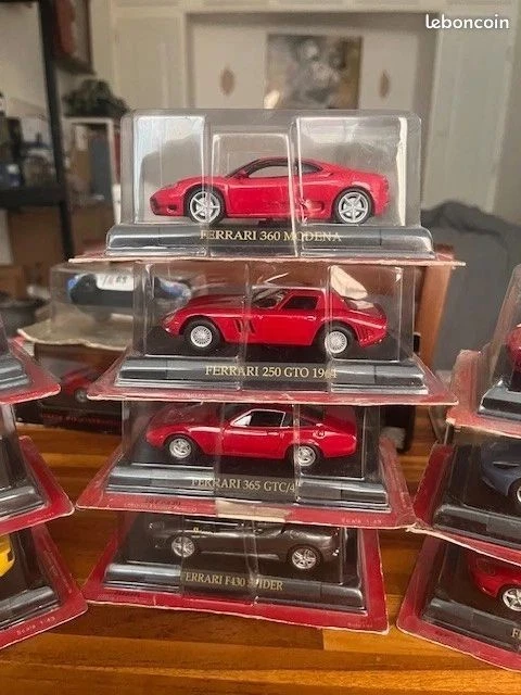 Altaya 1/43 Lot of 10 Ferrari Models under Blister - Photo 2/4