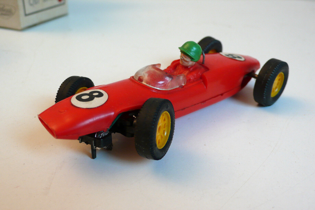 SCALEXTRIC circuit electrique LOTUS C - FONCTIONNE TB - VERTE