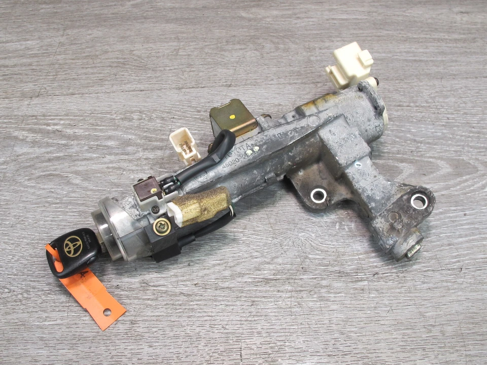 🥇94-96 TOYOTA CRESTA JZX90 IGNITION SWITCH DOOR TRUNK GLOVE BOX LOCK KEY SET - Image 4 of 4