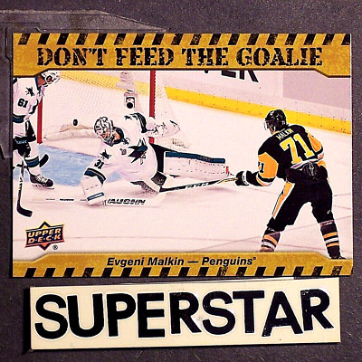EVGENI MALKIN  2016/17 Upper Deck  Don't Feed The Goalie #DFG-EM Pittsburgh Pens