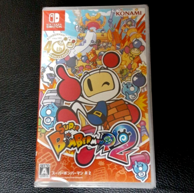 Unopened SW Super Bomberman R 2 Nintendo Switch Konami Sealed