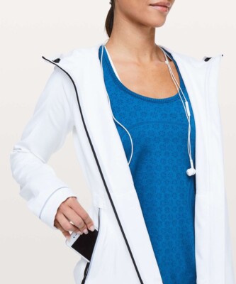 NWOT Lululemon Cross Chill Jacket White | SIZE 2 | eBay