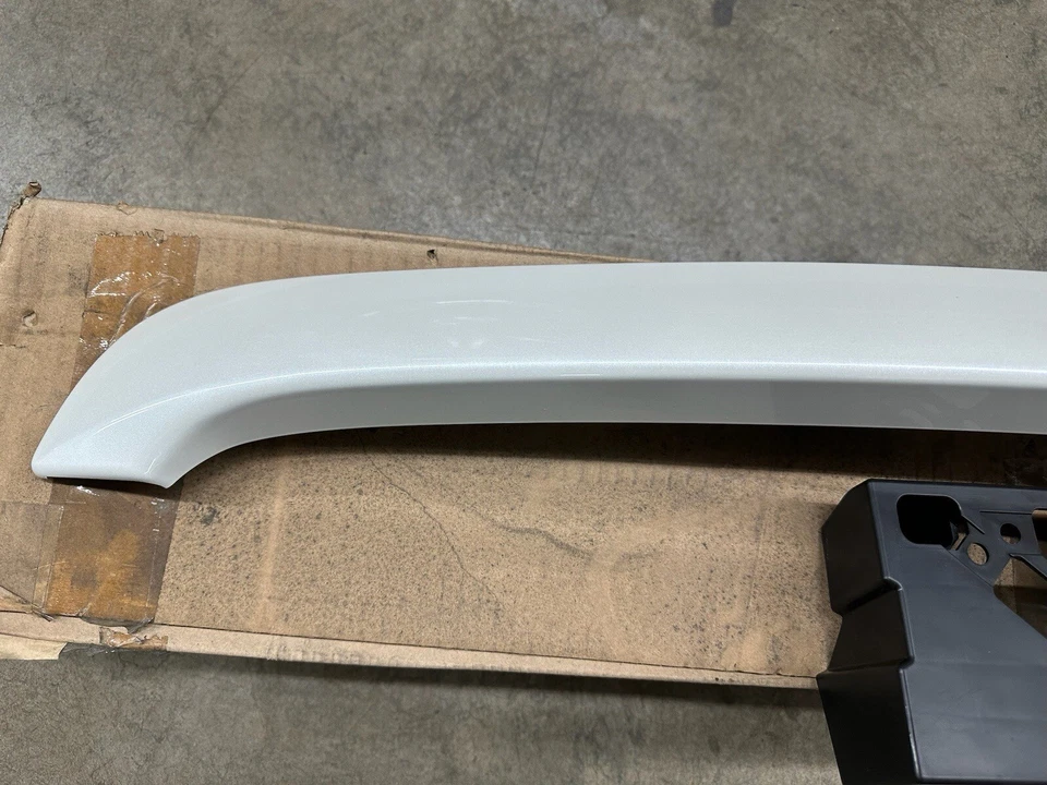 2007-2017 NISSAN 370Z FRONT BUMPER NOSE TRIM FINISH PANEL WHITE NEW F2070-1EA4A - Image 2 of 4