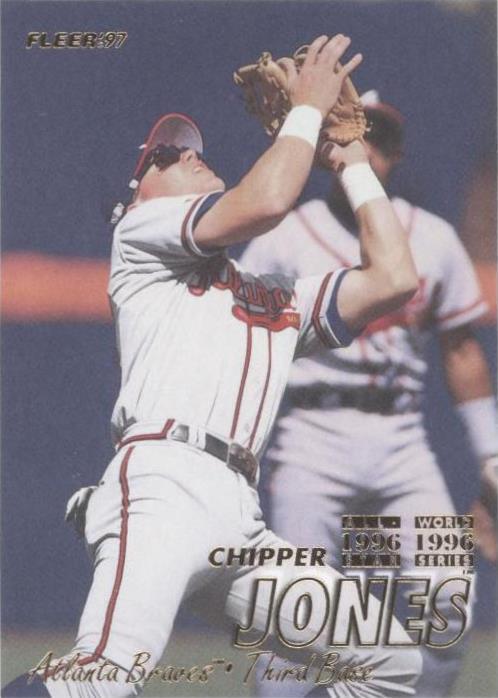 1997 Fleer - Chipper Jones #258 - 1 of 1