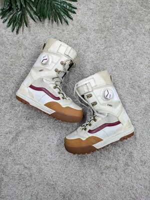 Vans SAMPLE RARE BOA Snowboard Boots Mens 7 7Y Youth 7 Snowboarding Leather 