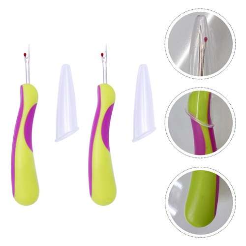 2 Pcs Seam Ripper Stitch Remover Tool Rippers for Sewing Thread Clothes ...