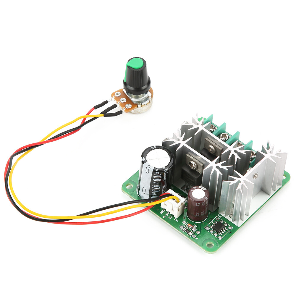 Dc Motor Speed Regulator Universal DC Motor Speed Controller 6-90V 15A ...