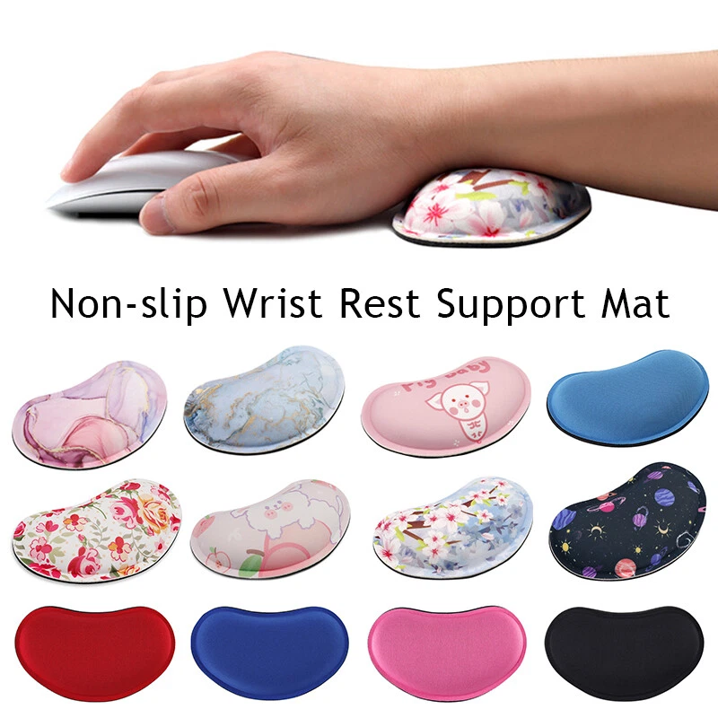 Ergonomic Mouse Rubber Wrist Rest Support Pad For PC Laptop Computer Home Office - Image 4 of 4