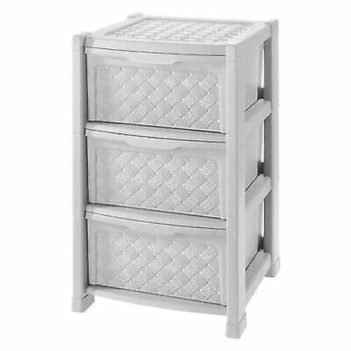 Tontarelli Commode BAMBU' 4 Tiroirs Delfin En Plastique (39,5