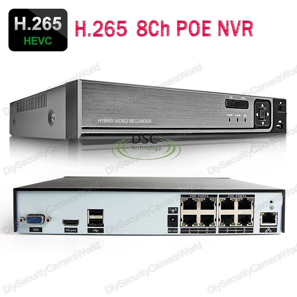 Dvr hotsell poe 8ch