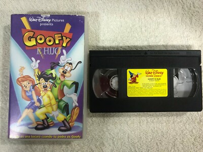 GOOFY E HIJO VHS TAPE WALT DISNEY A GOOFY MOVIE | eBay