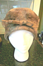 VINTAGE EMPRESS Soft Mauve Purple FUR FELT HAT MADE WESTERN GERMANY