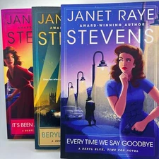 Beryl Blue, Time Cop (Books 1-3) by Janet Raye Stevens, Paperback SIGNED