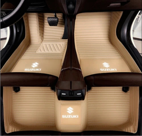 For Suzuki Kizashi Lgnis Vitara SX4 Swift S-Cross Custom Luxury Car Floor Mats - Image 4 of 4
