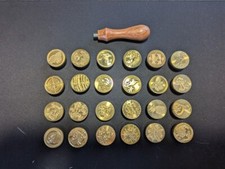 Brass Wax Embossing Stamps / Seal - Assorted - You pick