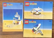 Lego 6455 Space Simulation Station Instruction Manuals Only