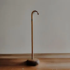 Antique Walking/swagger-stick/riding cane. 35" Roughly See Pics Sterling Silver