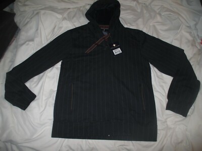 Argyleculture Russel Simmons Navy Full Zip Hoodie Small NWT