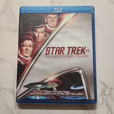 STAR TREK VI: The Undiscovered Country NEW BLU-RAY 1991 Leonard Nimoy, Shatner