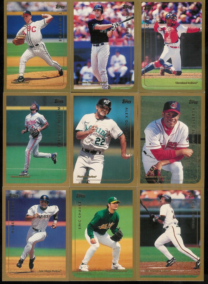 1999 TOPPS SERIES 2 BASEBALL COMPLETE BASE SET 243-462 | eBay