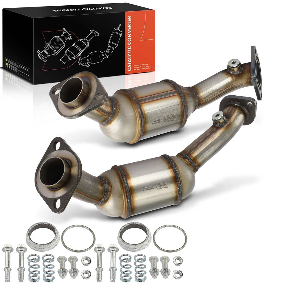 2x Left And Right Catalytic Converter For Cadillac Cts 2004 2005 2007 V6 