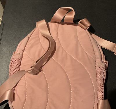 adidas mini backpack rose gold
