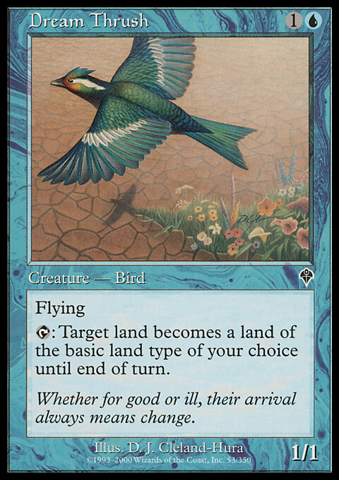 Magic the Gathering MTG Dream Thrush (53) Invasion   LP