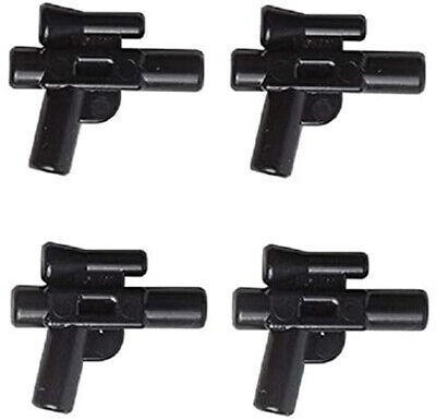 LEGO LOT OF 12 NEW BLACK MINI BLASTER WEAPON GUNS