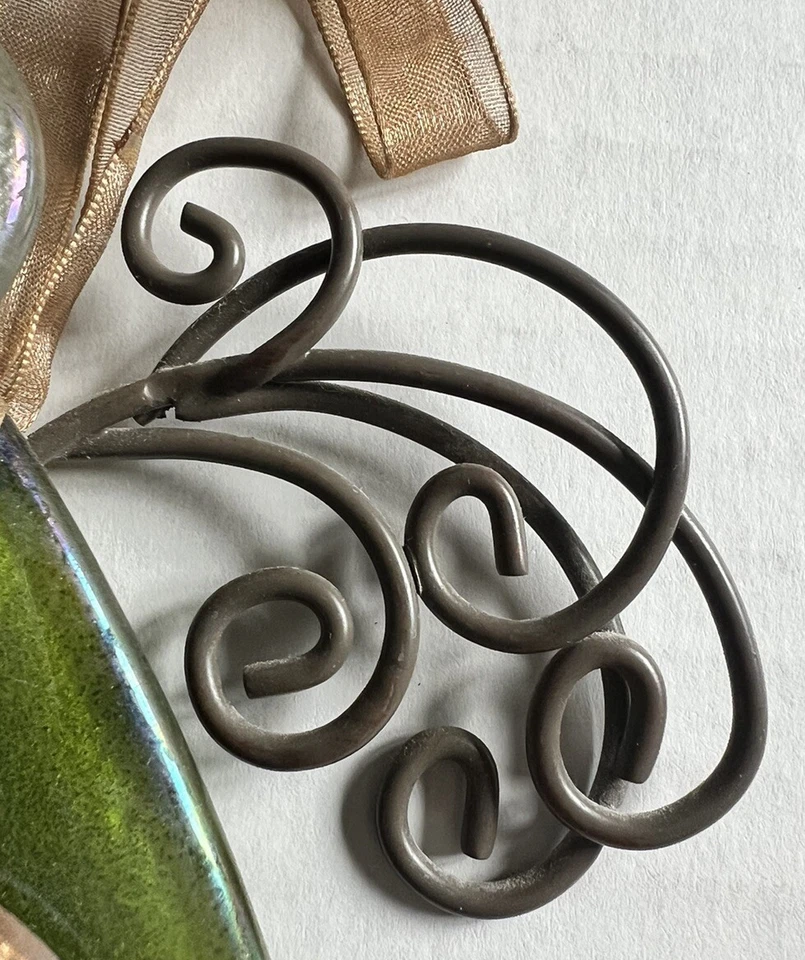 Passlands Road Glass Bless This Kitchen Angel placa adorno 5” x 6” rústico Foto 4 de 4