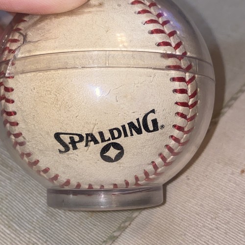 HOF Alan Trammell Signed Autographed Spaulding Little League Baseball-in Case - Picture 2 of 12
