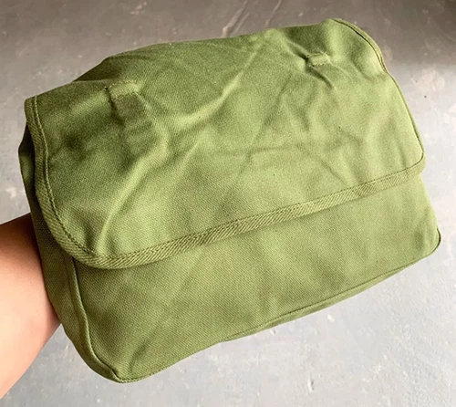 Surplus borsa militare cinese China Army Pack borsa a tracolla borsa in tela PLA - Foto 3 di 7