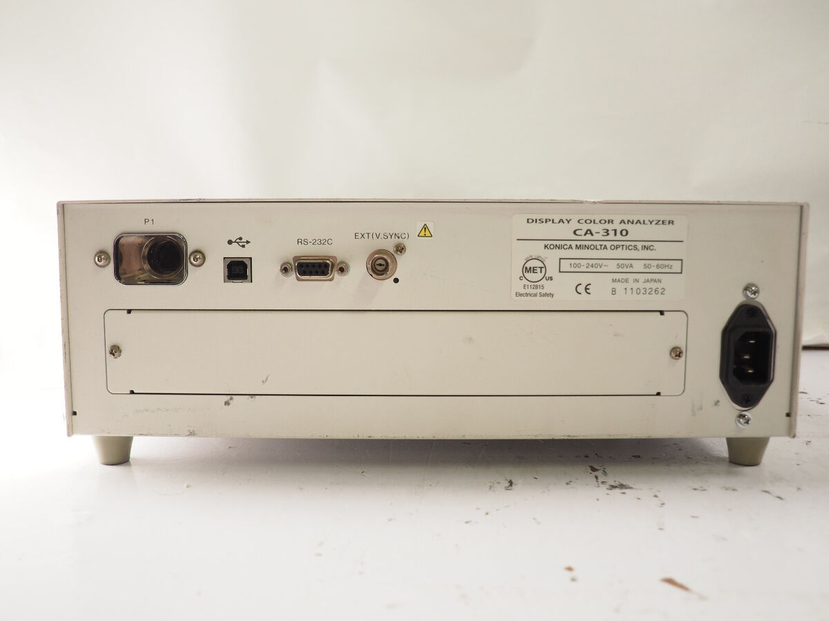 KONICA MINOLTA CA-310 Display Color Analyzer | eBay KONICA MINOLTA CA-310 Display Color Analyzer | eBay