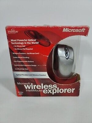 Rare Collectible New Sealed Microsoft Wireless IntelliMouse Explorer (M03-00001)
