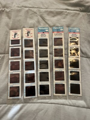 Vintage Pans-Vue Slides National Parks Wisconsin Dells Black Hills South Dakota
