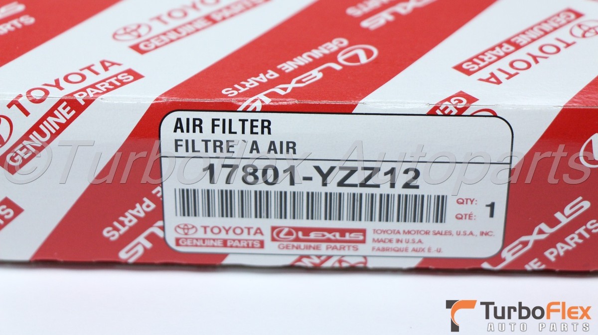 A♡出品 Toyota Lexus Engine Air Filter 17801-YZZ12 Genuine OEM | eBay