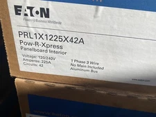 Eaton PRL1A Interior Panelboard 225A 120/240V 1PH 3W 42 Circuit MLO New In Box⚡️