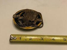 NRA Golden Eagle Belt Buckle