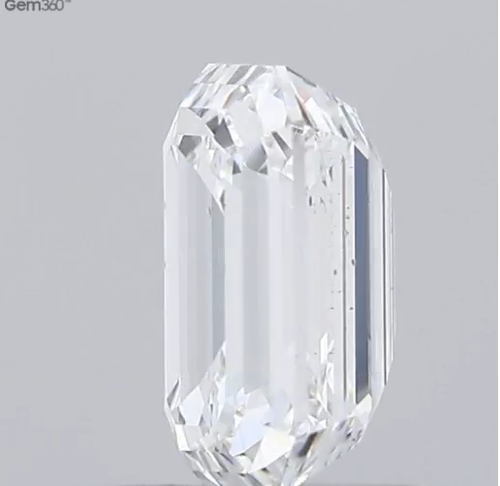 EMERALD 1.05ct D SI1 IGI CERTIFIED LAB GROWN DIAMOND LG532275059 - Video 1 of 1
